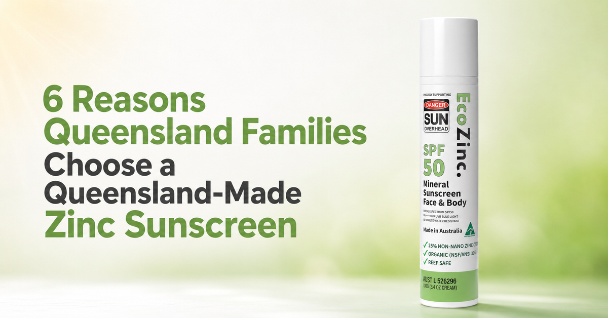 6 Reasons Queensland Families Choose a Queensland-Made Zinc Sunscreen
