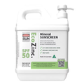 EcoZinc Clear SPF50 mineral sunscreen 2kg bulk pump
