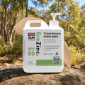1kg pump bottle of EcoZinc tinted SPF50 mineral sunscreen