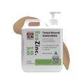 EcoZinc Natural Mineral Bulk Sunscreen SPF50 TINTED 1kg