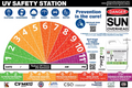 Sun Safety Board for Work Sites, Schools and Childcare Centres