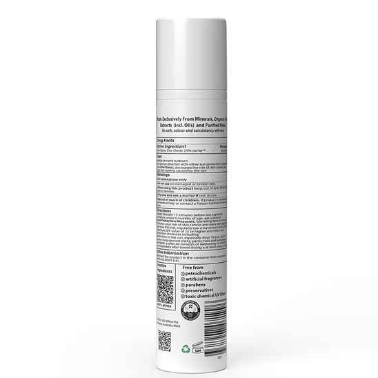 EcoZinc Natural Mineral Sunscreen SPF50 TINTED 100g