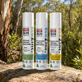 EcoZinc SPF50 mineral sunscreen variety pack of three 100g tubes