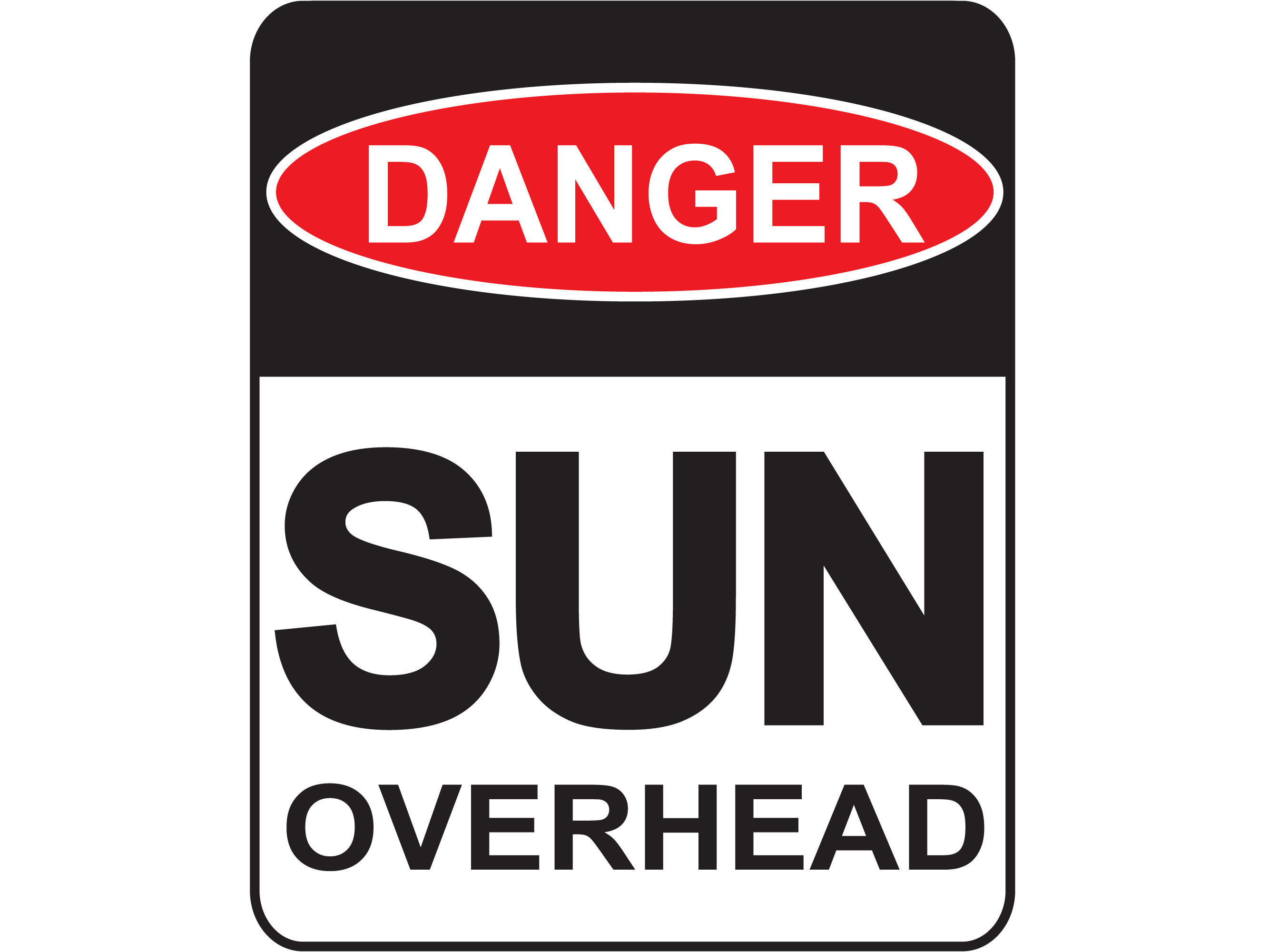 Danger Sun Overhead logo